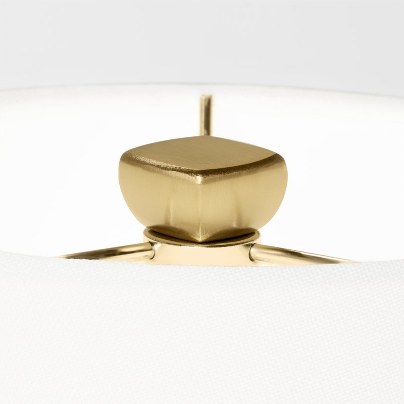 Diogo Table Lamp, Green, 28" H x 18" W x 18" D
