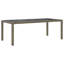Castora Rectangular Metal Outdoor Dining Table , cm W 100cm cm D-364378745