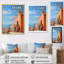 Ladarrin, Italie, tons de terre cuite, Fontanas V sur toile-620116923-620116920