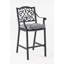 Tabouret de bar de patio 28,25" avec coussin Pinney-1078725615