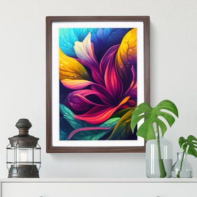 XV1022-4929X Vibrant Flowers No.4 - Wall Art