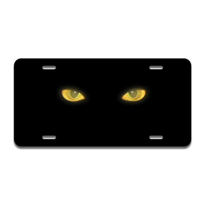Cat Eyes Aluminum Plate Frame