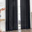 Wulfram Cotton Blend Textured Semi-Sheer Back Tab/Rod Pocket Curtain Pair-119992054-119992011