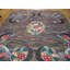 Antique American Hooked Rug Room Size Wool & Cotton Multicolor
