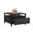 Coffee Table, Black Finish
