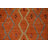 Orange Wool Moroccan Oriental Runner Rug 3x10