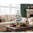 50CM Modern Flocked Tabletop Christmas Tree