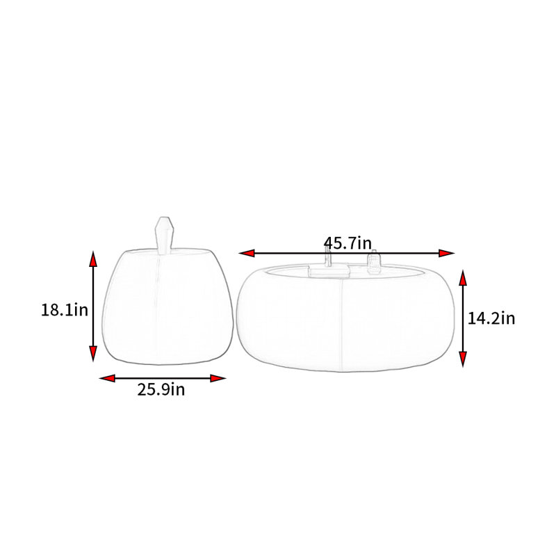 Table basse Nordic Light