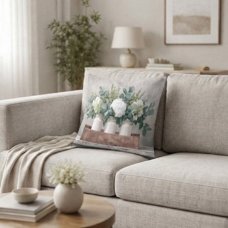 Coussin Rustic Farmhouse, H 16 po x l 16 po