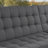 Convertible Futon Sofa Bed, Biscuit Tufted Cushions, Dark Gray 81 Inch-130982898