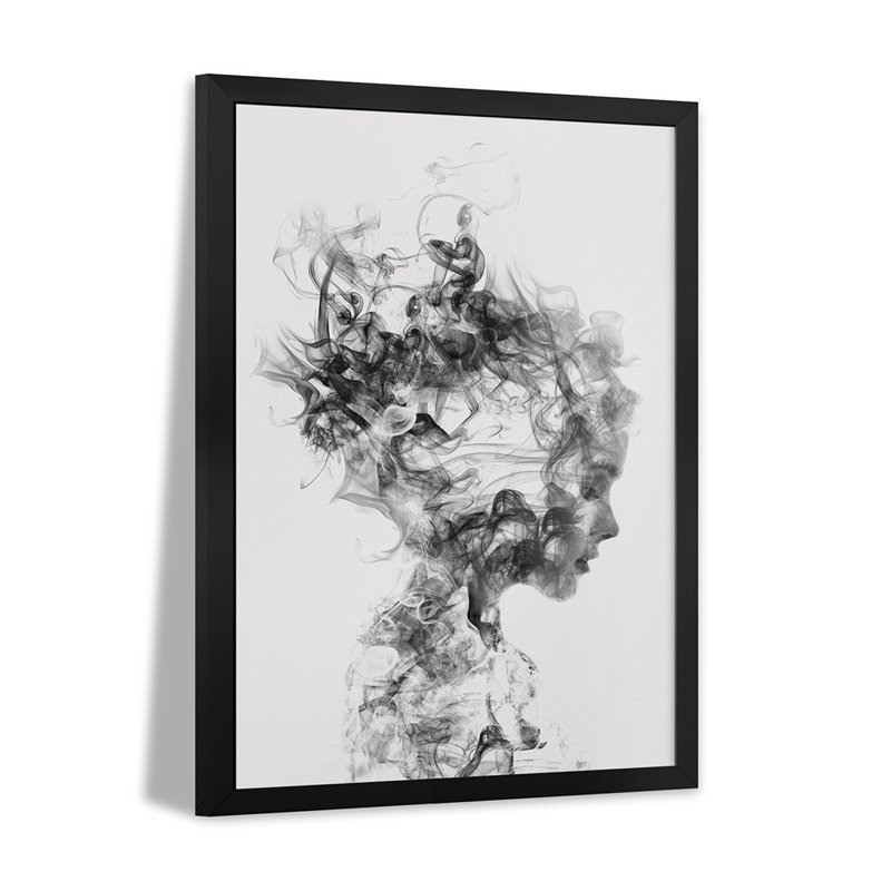 «Dissolve Me», affiche encadrée de qualité par Dieliel Taylor, H 24 po x l 16 po