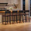 Bar Stool with Iron Frame