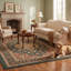 Tapis Yardley traditionnel à médaillon, style persan, or, vert, crème, ivoire, lavable à la machine, antidérapant, à poils courts, pour l'intérieur et l'extérieur, adapté aux animaux domestiques, idéal pour le salon, la chambre, la salle à manger, l'entrée, le couloir ou le bureau.-458748031