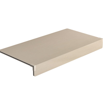 5 Pcs Foamed Wire Shelf Covers Of Oak Shade For Removable Closet Bathroom Shelving, Decorative With Wood Grain Design, 0.75 Mm Thick, 10 Acrylic Right Angle Holders Support Tone Kitchen Printed