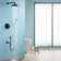 Rain Shower Faucet with Tub Spout Complete Shower System with Rough-in Valve