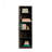 Compact Corner Storage Cabinet With Five Shelves, Adjustable And Reversible Door For Customizable Organization, Ideal For Small Spaces