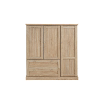 Susy 3 Door Manufactured Wood Wardrobe