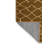 Machine Washable Trellis Brown Area Rug-2038475208
