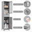 Armoire à linge autoportante 2 pièces-1326678262