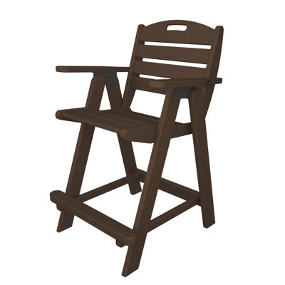 Chaise de comptoir POLYWOOD Nautical