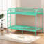Sturdy Metal Bunk Beds, Twin Over Twin, Modern Design, Ideal For Bedrooms