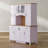 78.7" H Massive Storage Dining Hutch For Kitchen & Living Room