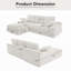 Canapé modulaire en tissu Corduroy-1534468140