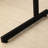 Black Drafting Table With Adjustable Top And Tools Storage Compartments Drawing Stool & 3 Drawers For Painting, Crafting