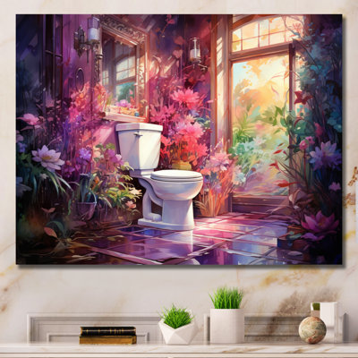 " Bathroom Toilet Dreamy Reflections "