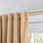 Premium Velvet Myreon Solid Color Blackout Thermal Rod Pocket Single Curtain Panel Liner-1802220305-1802220304