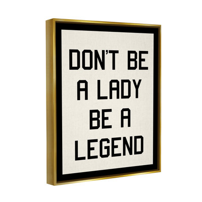«Latitude Run® Lady Legend Expression Wall Art» par Daphne Polselli
