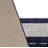 Custom Size Navy & Grey Meander Greek Key Slip Resistant Medium Soft Pile Rug-816830221