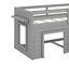 Lit mezzanine simple avec armoire et tablette-2088649925