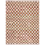 Tapis terre cuite / rouille à carreaux Jasha-690130680-734538080