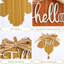 Décoration murale rustique campagnarde d'automne avec citrouille en bois, couronne de feuilles d'érable pour l'Action de grâce et décoration saisonnière d'automne