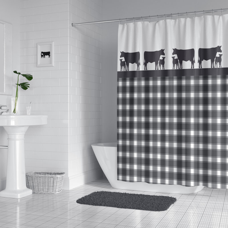 Plaid Shower Curtain