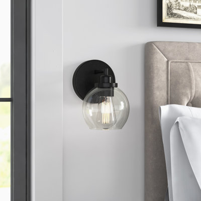 Lynnfield 1 - Light Dimmable Armed Sconce in Brass