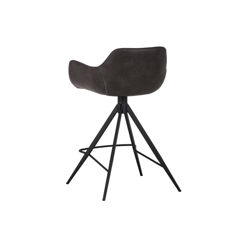 Owen Bar & Counter Swivel Stool, Gray, Counter Stool (26" Seat Height)