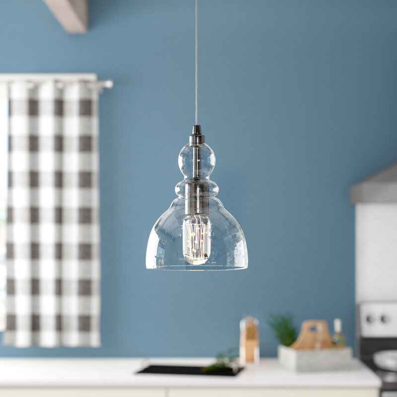 Gerome 1 - Light Brushed Nickel Single Pendant