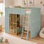 Lit mezzanine avec tablettes de rangement Leonide-133481530-133481531
