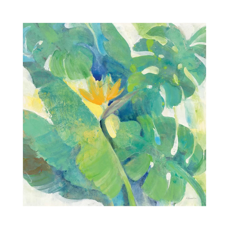 Tropical Paradise by Albena Hristova - Wrapped Canvas Print, 93.98 cm H x 93.98 cm W x 1.91 cm D