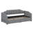 Twin XL To King Extendable Daybed With Storage Drawers & LED Lights, Upholstered Sofa Bed, Twin XL Upholstered Daybed-1610366200