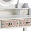 Paisley Dressing Table with Mirror