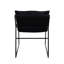 Détresse, cuir fleur, fauteuil d'appoint, siège en mousse complète, siège de 19 po de hauteur, structure en métal de 31 po de hauteur, coussin de dossier serré, profondeur de 22 po à 34 po