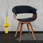 48.26cm H Polyester Upholstered Armchair-50446418-50446421