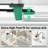 Expandable Dish Drying Rack, Extra Large Dish Rack for Kitchen Counter, Stainless Steel Dish Drying Rack, Foldable Dishes Drainer-128598105