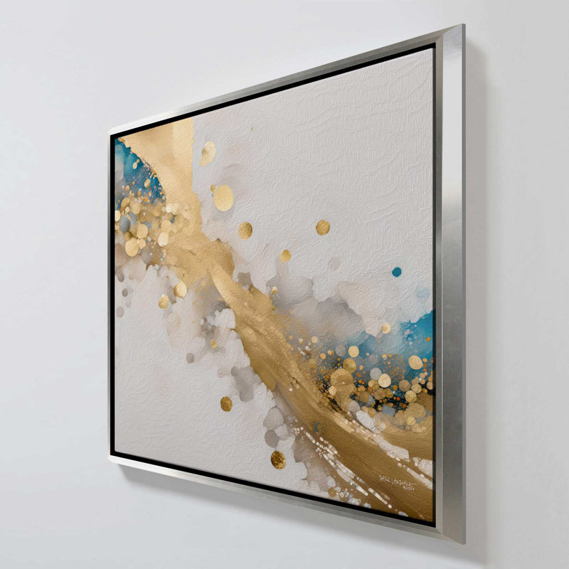 «Revelation 3,20 The Open Door (Square)» par Mark Lawrence, reproduction, H 21,5 po x l 21,5 po x P 2 po, Cadre flottant