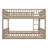 Bunk Bed With Ladder And Guardrails-1614131296