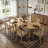 30"H Oval Wood Dining Table Kitchen Table with 4 Legs-535090528-535090529