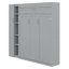 Lit escamotable mural avec tablettes Murphy-615510840-615510841